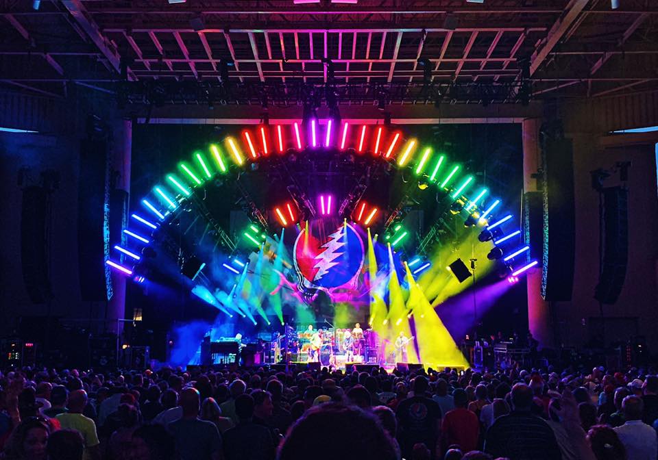 Dead and Company playing at the Ruoff Music Center